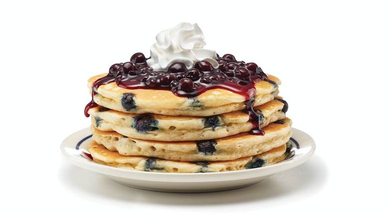 Order Double Blueberry Pancakes food online from Ihop store, Chula Vista on bringmethat.com