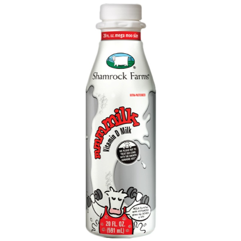 Order Shamrock Farms Whole Milk 20oz food online from 7-Eleven store, Gilbert on bringmethat.com