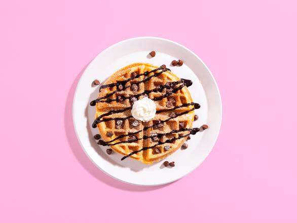 Order Chocolate Chip Waffle food online from Wanna Waffle store, Lakewood on bringmethat.com