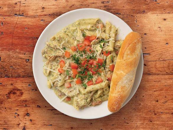 Order Pesto Pasta food online from La Madeleine Country French Cafe store, Bailey's Crossroads on bringmethat.com