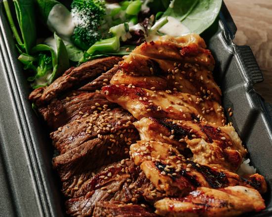 Order Chicken and Steak food online from Teriyaki Don store, Fresno on bringmethat.com