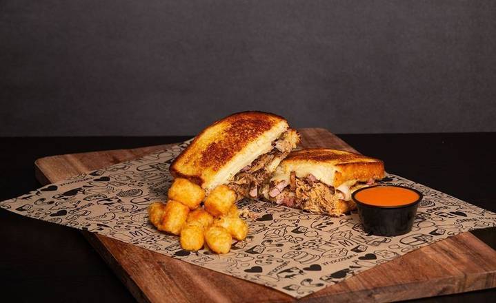 Order Cuban Grilled Cheese - Uber food online from I Heart Mac & Cheese store, Athens on bringmethat.com