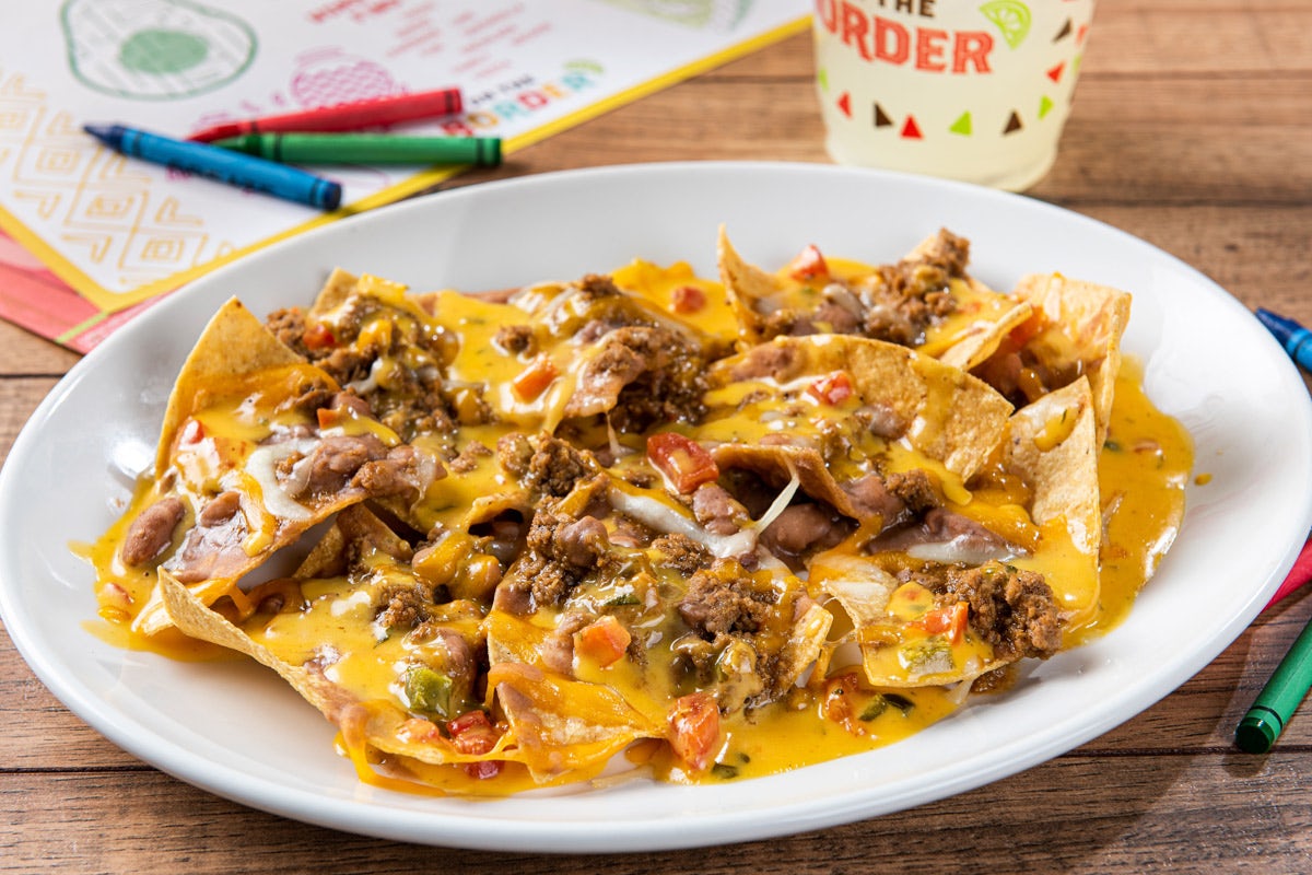 Order Big Kid Nachos food online from On The Border store, Naperville on bringmethat.com