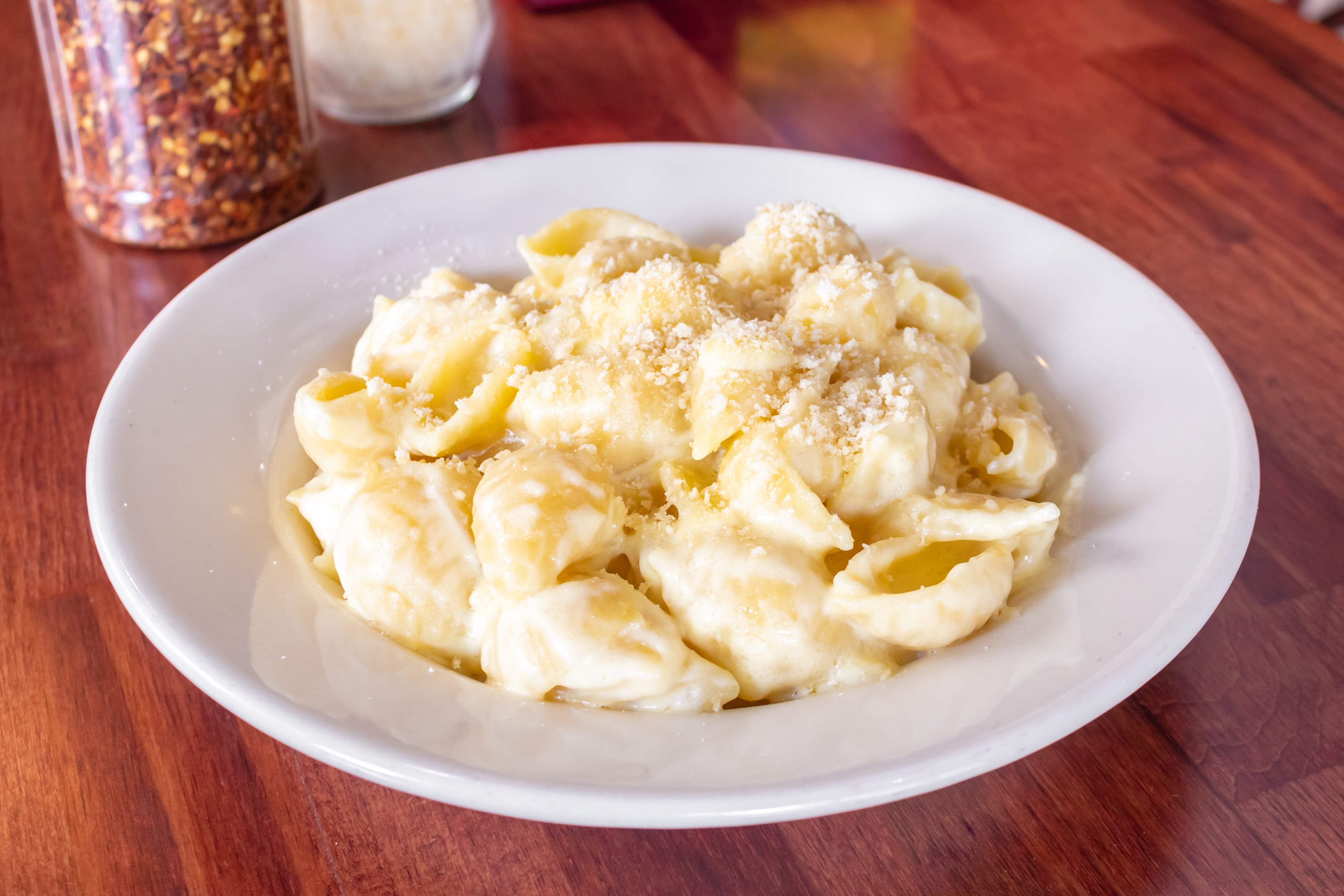 Order Mac & Cheese - Side food online from Piraat Pizzeria store, San Francisco on bringmethat.com