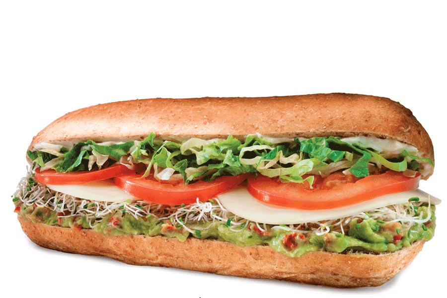Order Veggie Sandwich food online from Cafe Deli-Cious store, New York on bringmethat.com