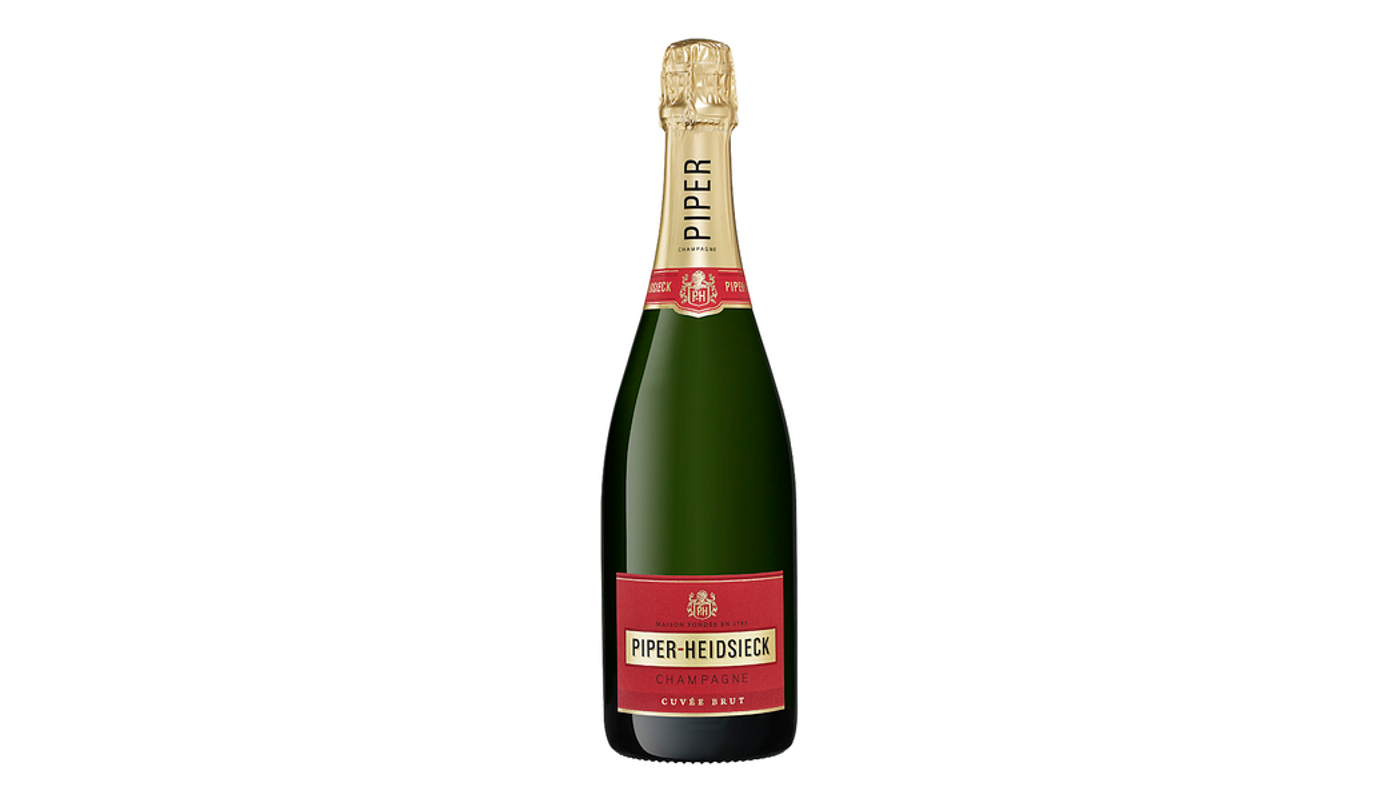 Order Piper-Heidsieck Brut Champagne Champagne Blend Sparkling Wine 750mL food online from House Of Cigar & Liquor store, Redondo Beach on bringmethat.com