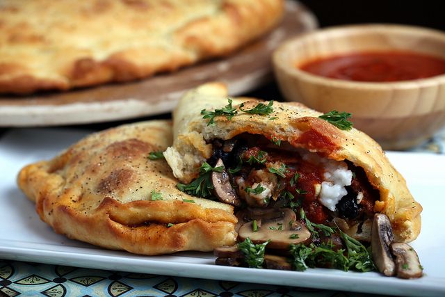 Order Supreme Calzone food online from Warrior New York Pizza store, Rodeo on bringmethat.com