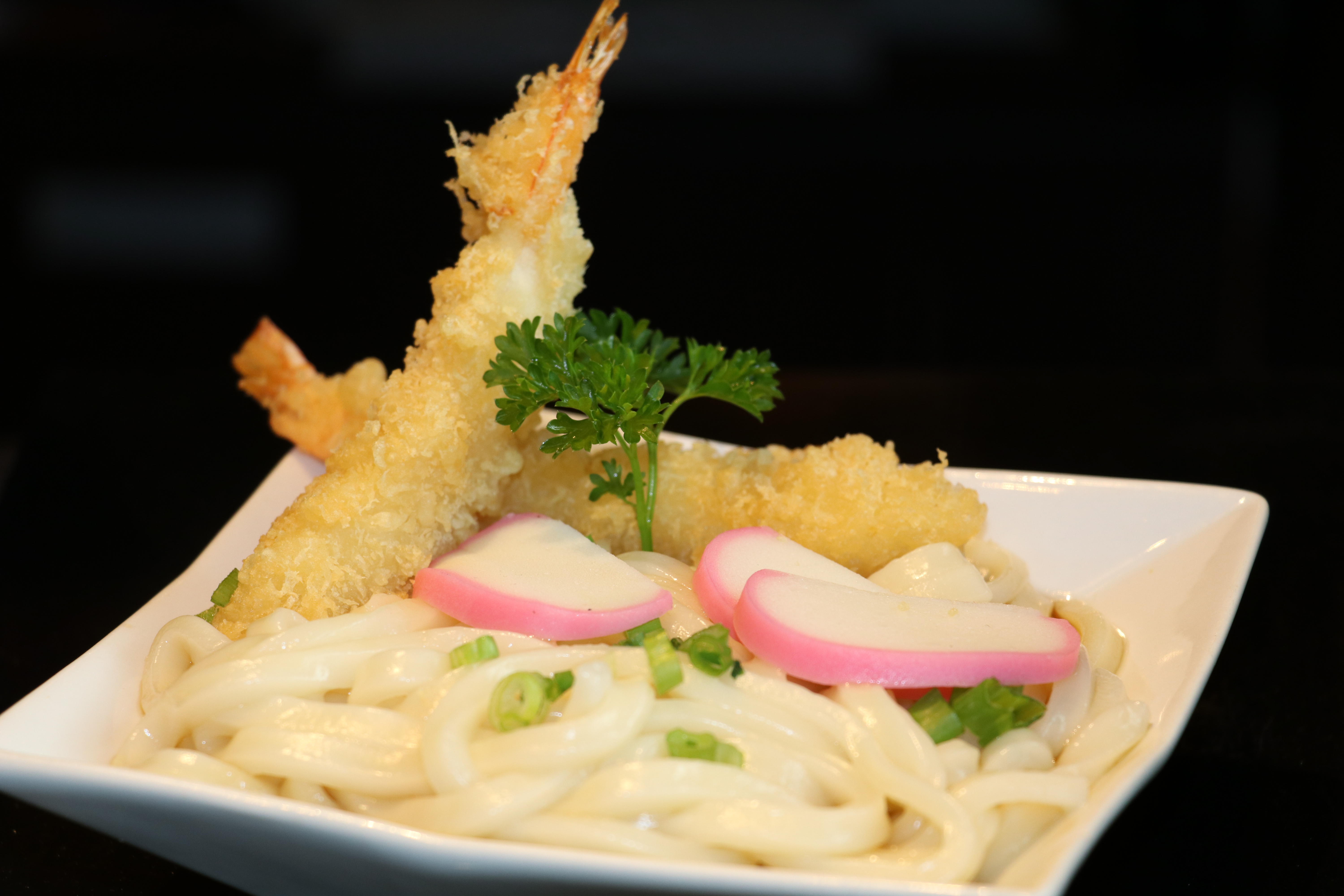 Order Shrimp Tempura Udon food online from Sushi Sakura Express store, Houston on bringmethat.com
