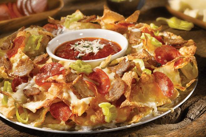 Order ITALIAN NACHOS food online from Old Chicago store, Ames on bringmethat.com