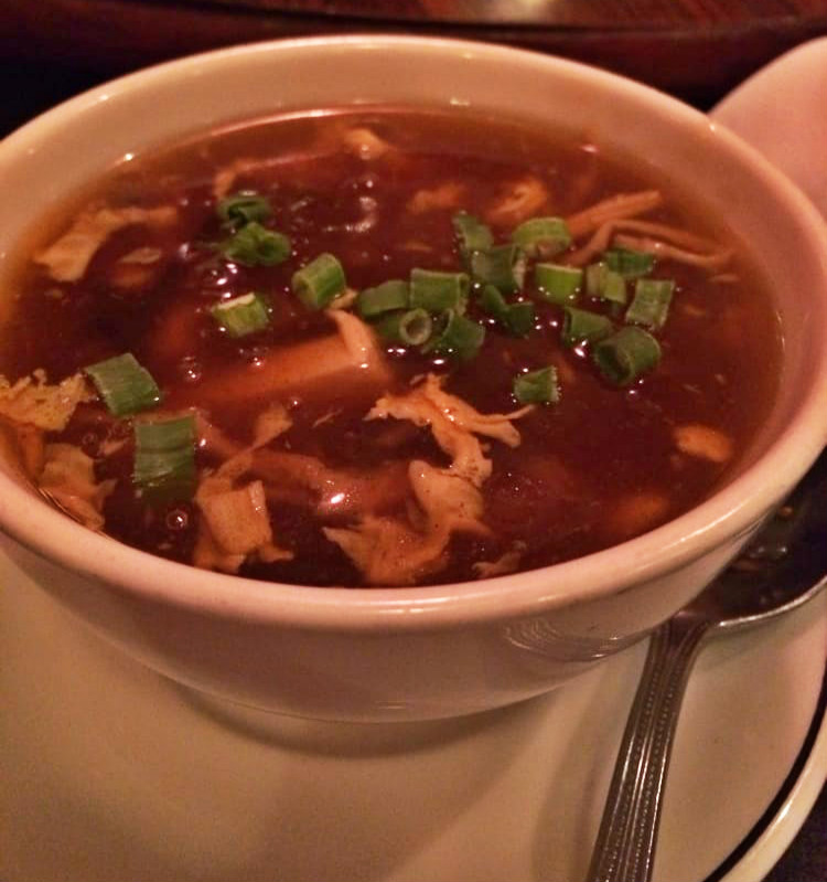 Order 21. Hot and Sour Soup food online from Aaron's Chinese and Thai store, New York on bringmethat.com