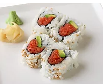 Order Spicy Tuna Roll food online from Fuji Grill store, Orange on bringmethat.com