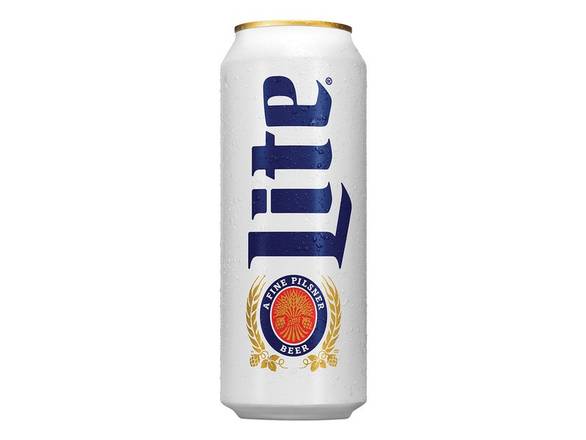 Order Miller Lite Lager Beer - 24oz Can food online from Eagle Liquor & Wine store, Chattanooga on bringmethat.com