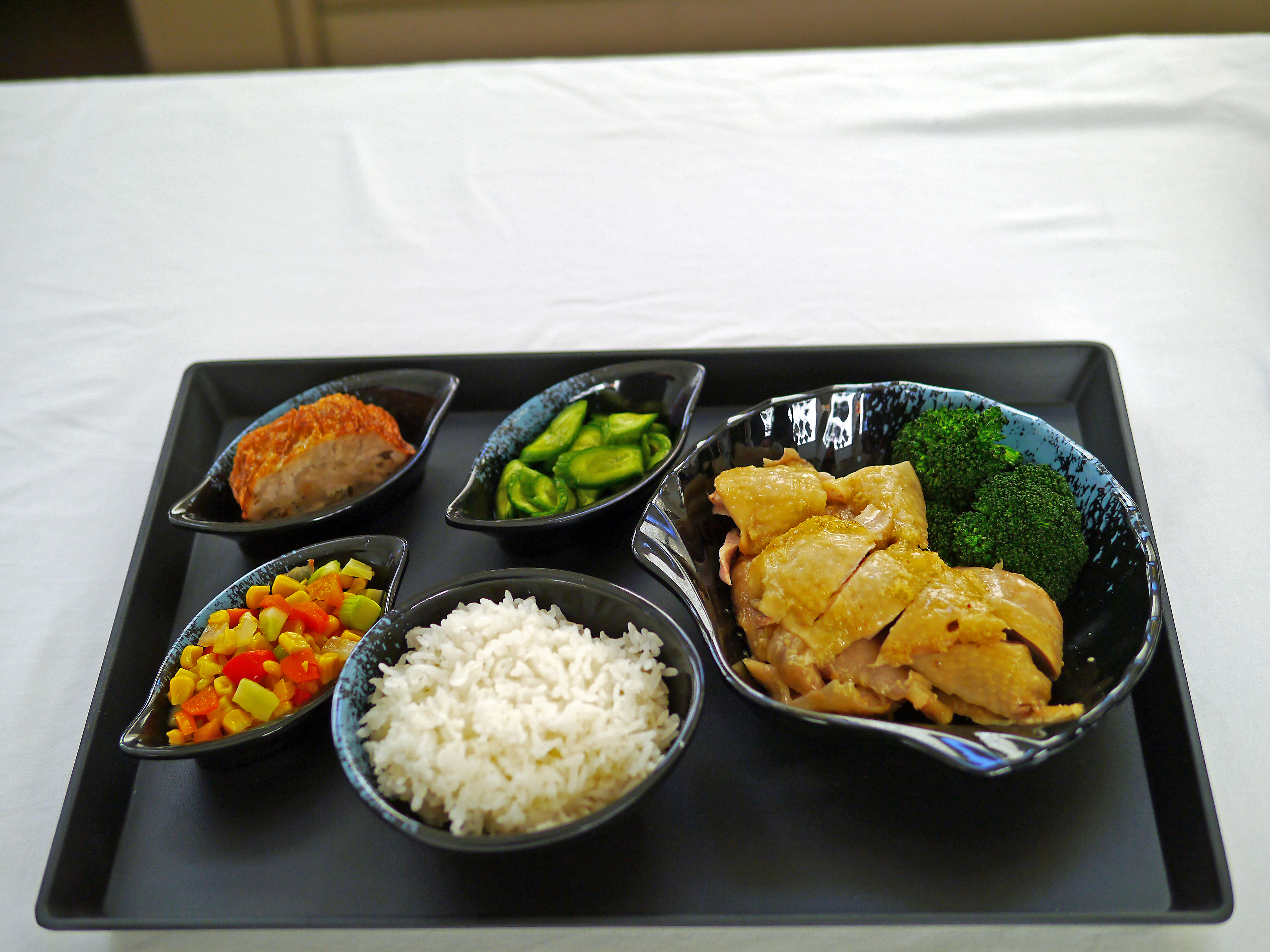 Order 18. Salt Roasted Chicken Bento 鹽焗雞飯 food online from BD Cafe store, Chino on bringmethat.com