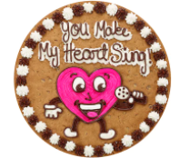 Order You Make My Heart Sing! - HV2043 food online from Cookie Co store, Longview on bringmethat.com