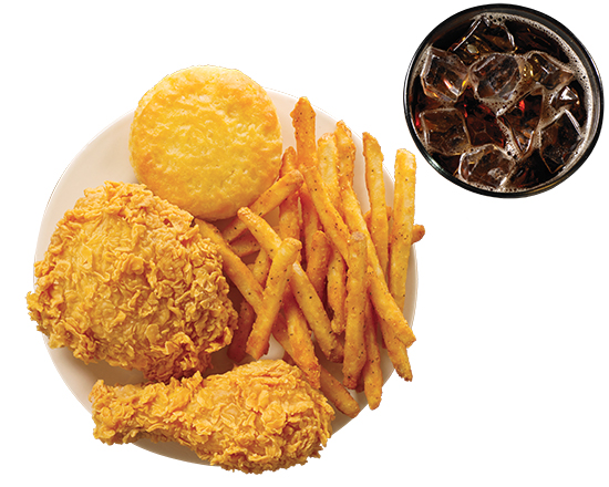 Order Chicken Combo (2 Pcs) food online from Popeyes store, Los Angeles on bringmethat.com