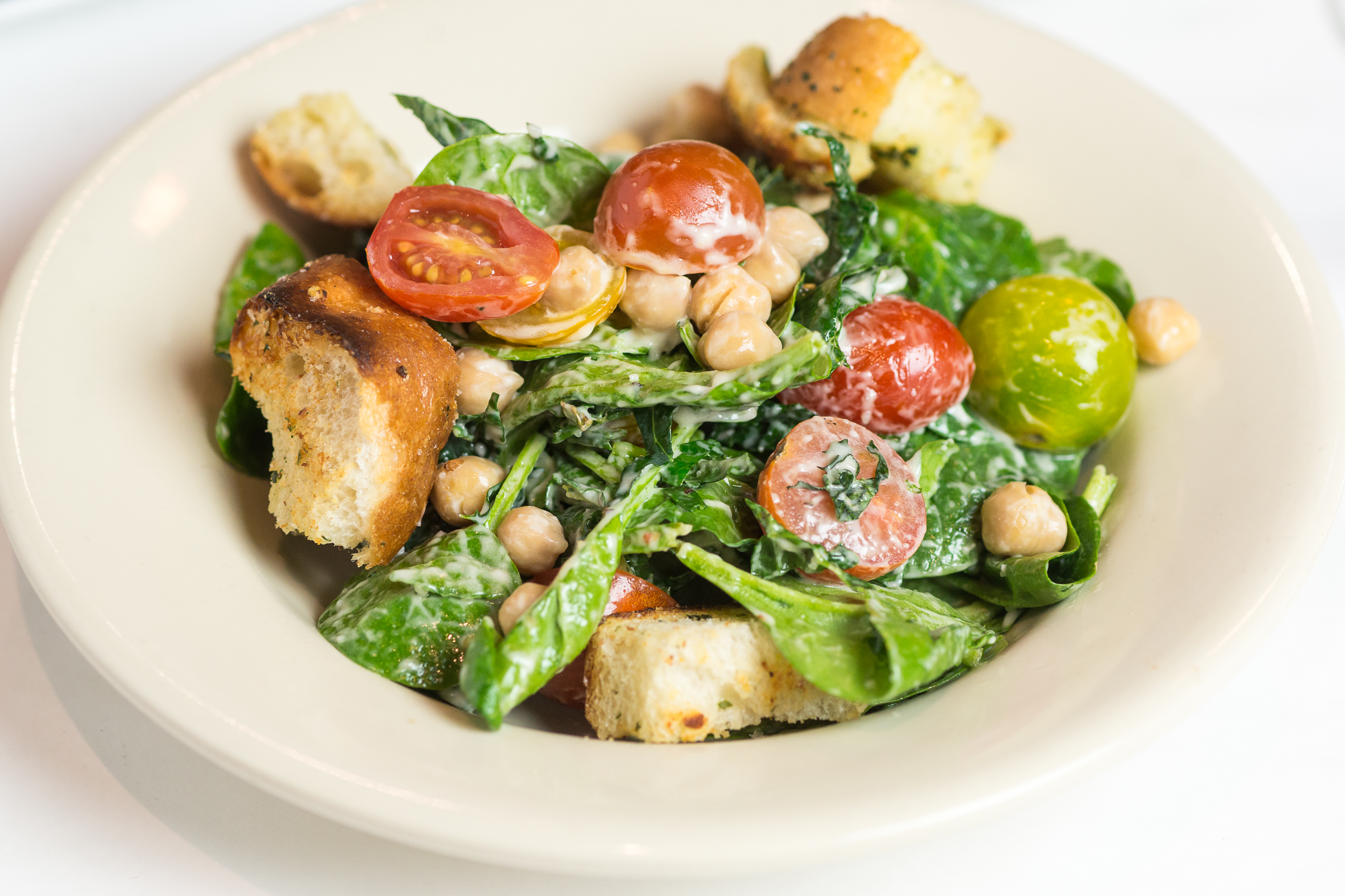 Order Rustic Caesar Salad Dinner food online from Za Za Tavola Italiana store, Lake Barrington on bringmethat.com