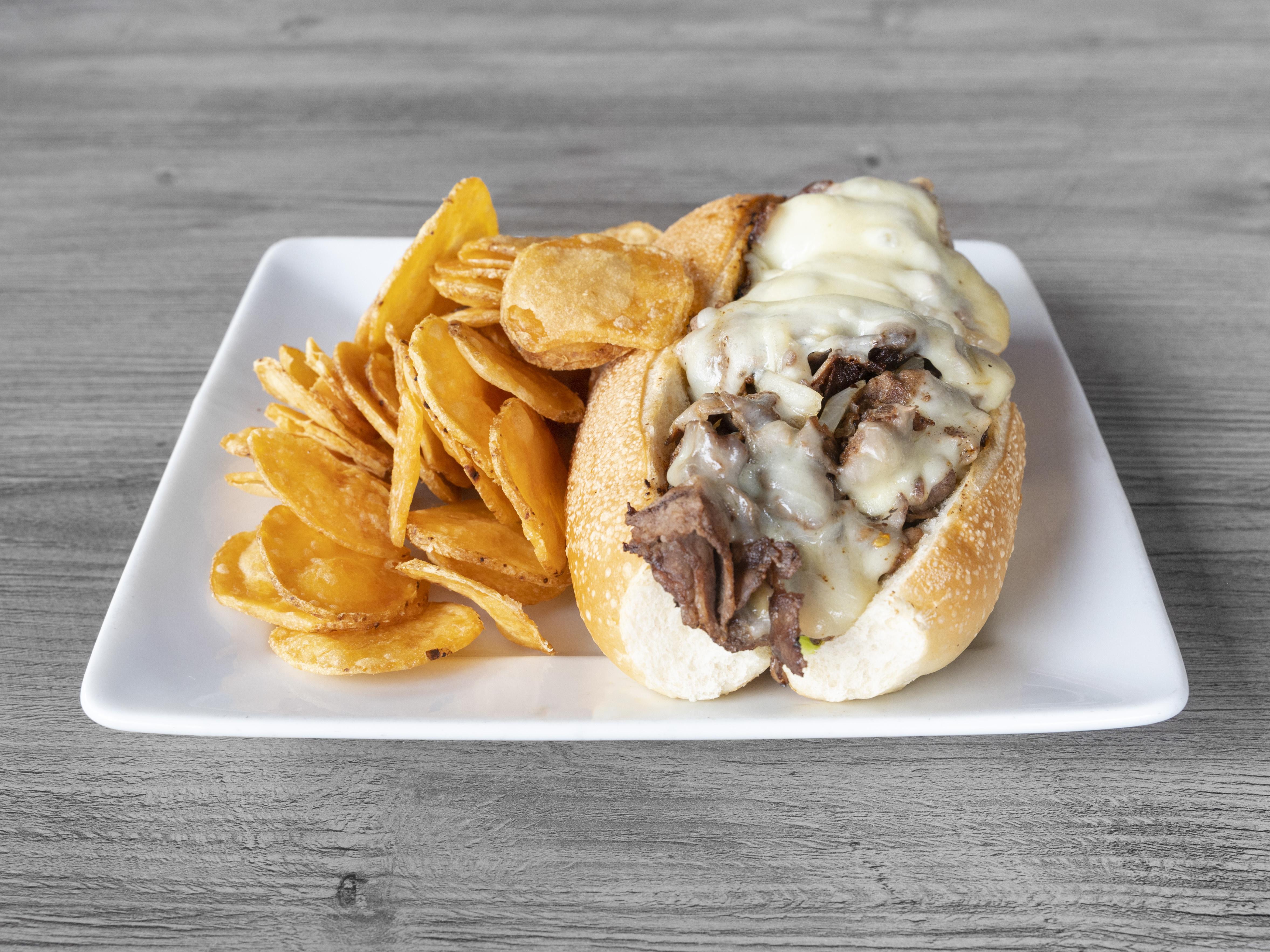 Order Lamarvelous Cheesesteak* food online from Mother North Grille store, Timonium on bringmethat.com