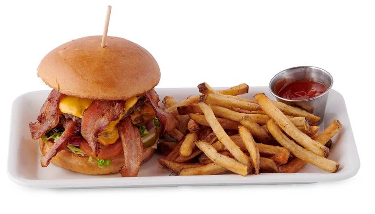 Order Double Double Smash Burger food online from Boomerjack Grill & Bar store, Terrell on bringmethat.com