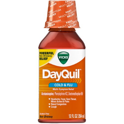 Order DayQuil Vicks Cold & Flu food online from Convenient Food Mart store, Chicago on bringmethat.com