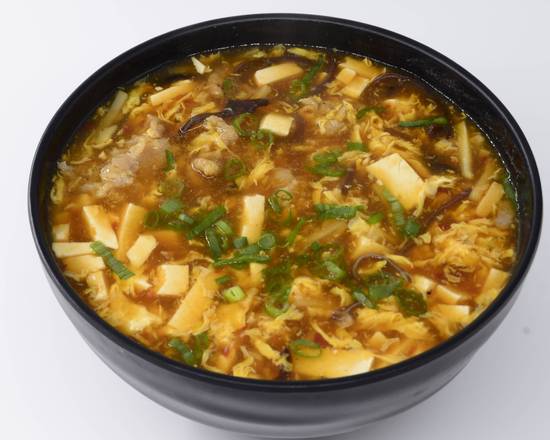 Order Hot & Sour Soup (酸辣湯)大45oz food online from Hong Kong City store, Alameda on bringmethat.com