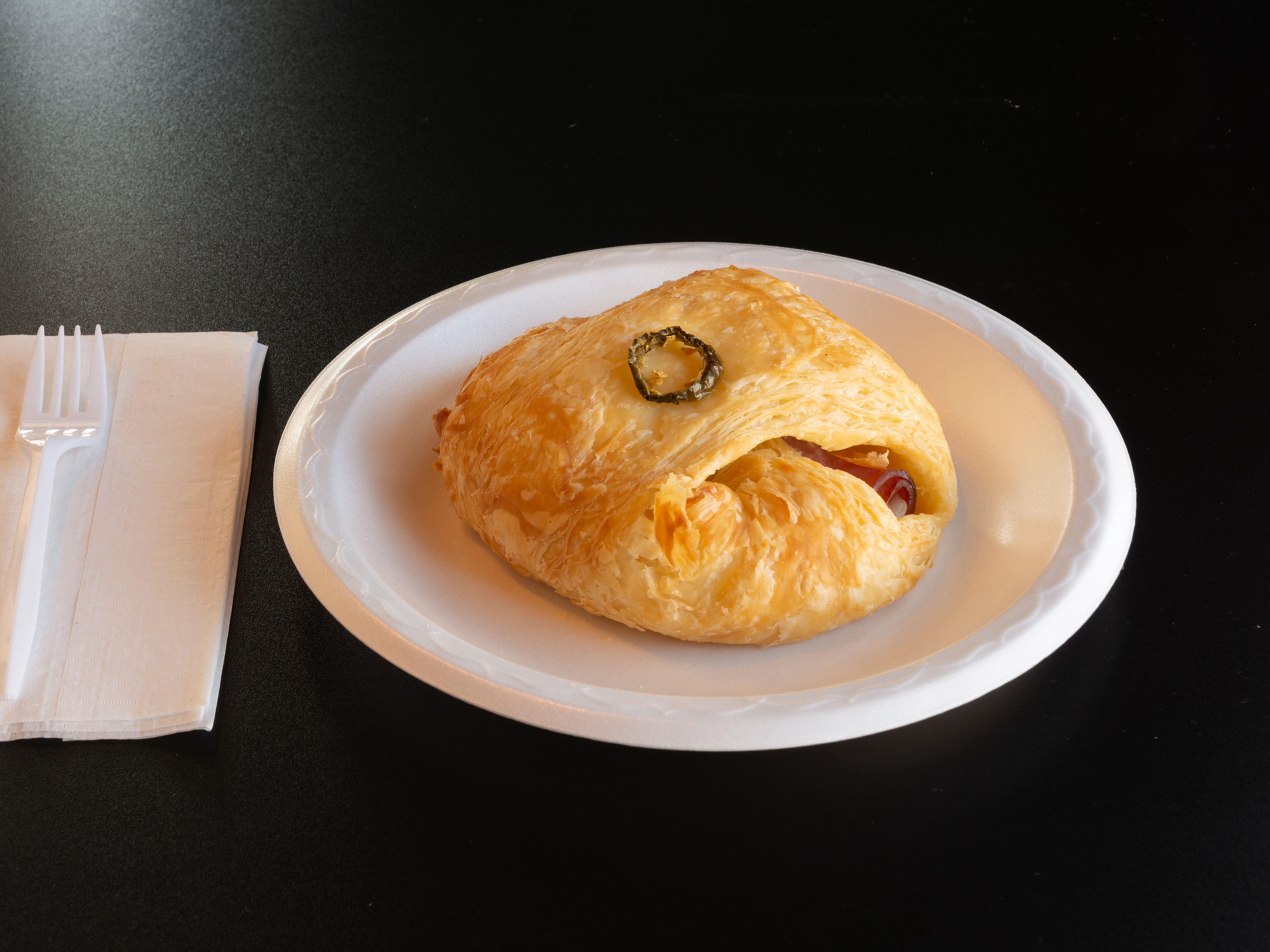 Order Jalapeno Ham and Cheese Croissant food online from Star Donut store, Joshua on bringmethat.com