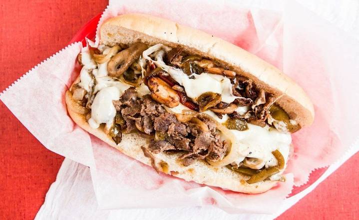 Order Philly Cheese Steak food online from Ray's Red Hots' store, Ann Arbor on bringmethat.com