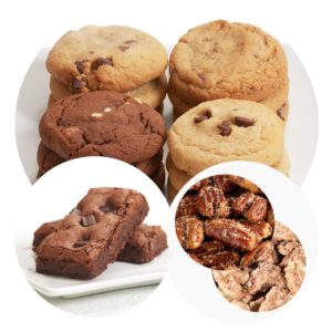 Order Chocolate Lover’s Combo with Nuts food online from Cornerstone Cookie Gifts store, Marietta on bringmethat.com