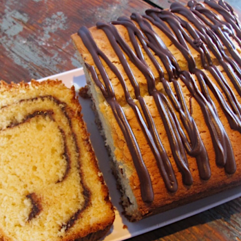 Order Nutella Pound Cake by the Slice food online from Big Sugar Bakeshop store, Los Angeles on bringmethat.com
