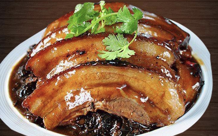 Order Steamed Pork Belly with Mei-Choy 芽菜扣肉 food online from Sichuan Tasty store, San Francisco on bringmethat.com