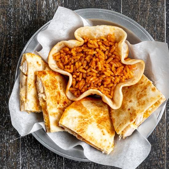 Order Cowboy Quesadilla food online from Buffalo's Southwest Cafe store, Flowery Branch on bringmethat.com