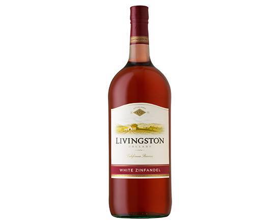 Order Livingston Cellars White Zinfandel Wine, 1.5L blush wine (7.5% ABV) food online from Signal Liquor store, Signal Hill on bringmethat.com