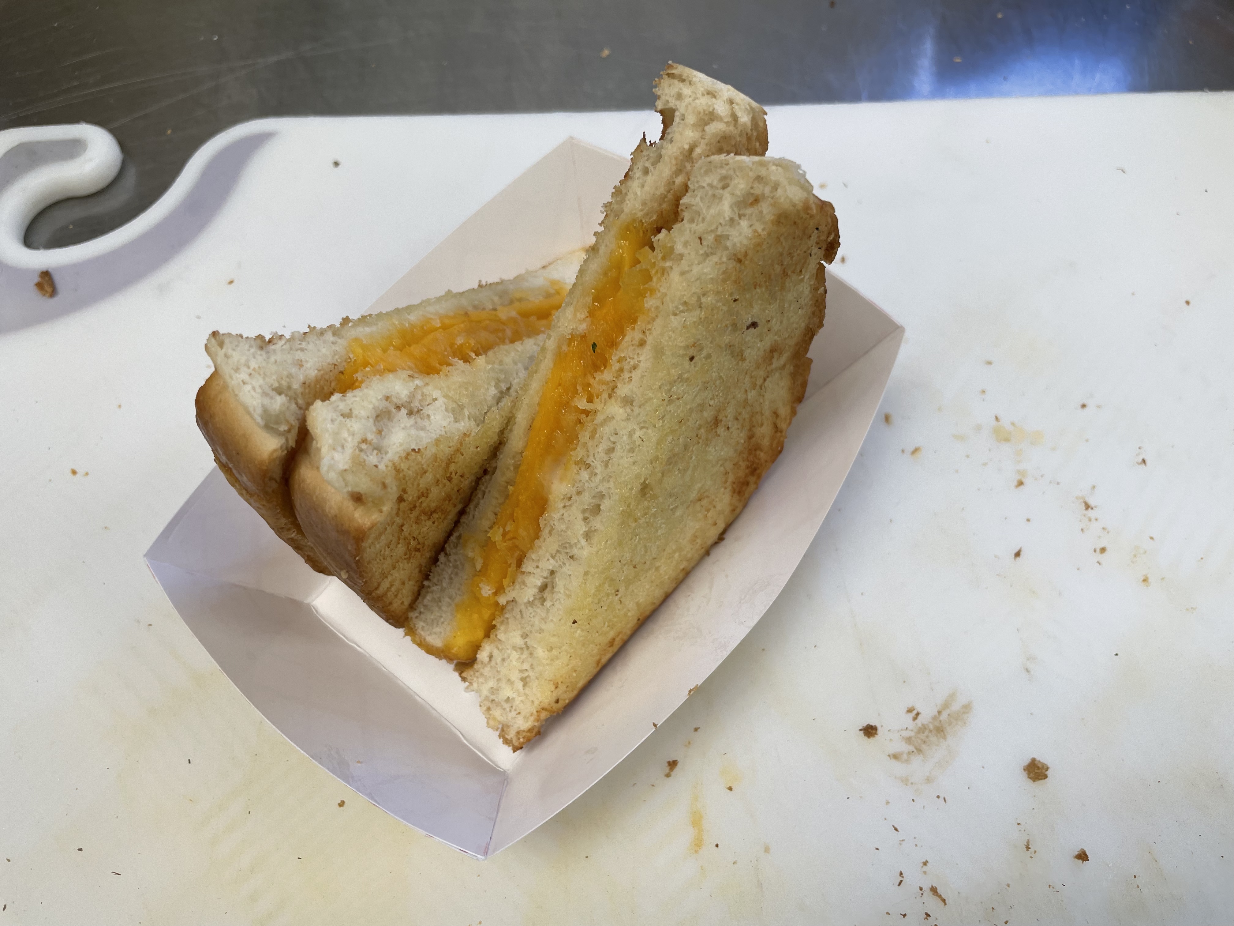 Order Toasted Cheese Sandwich food online from Sandwich Bro store, Raleigh on bringmethat.com