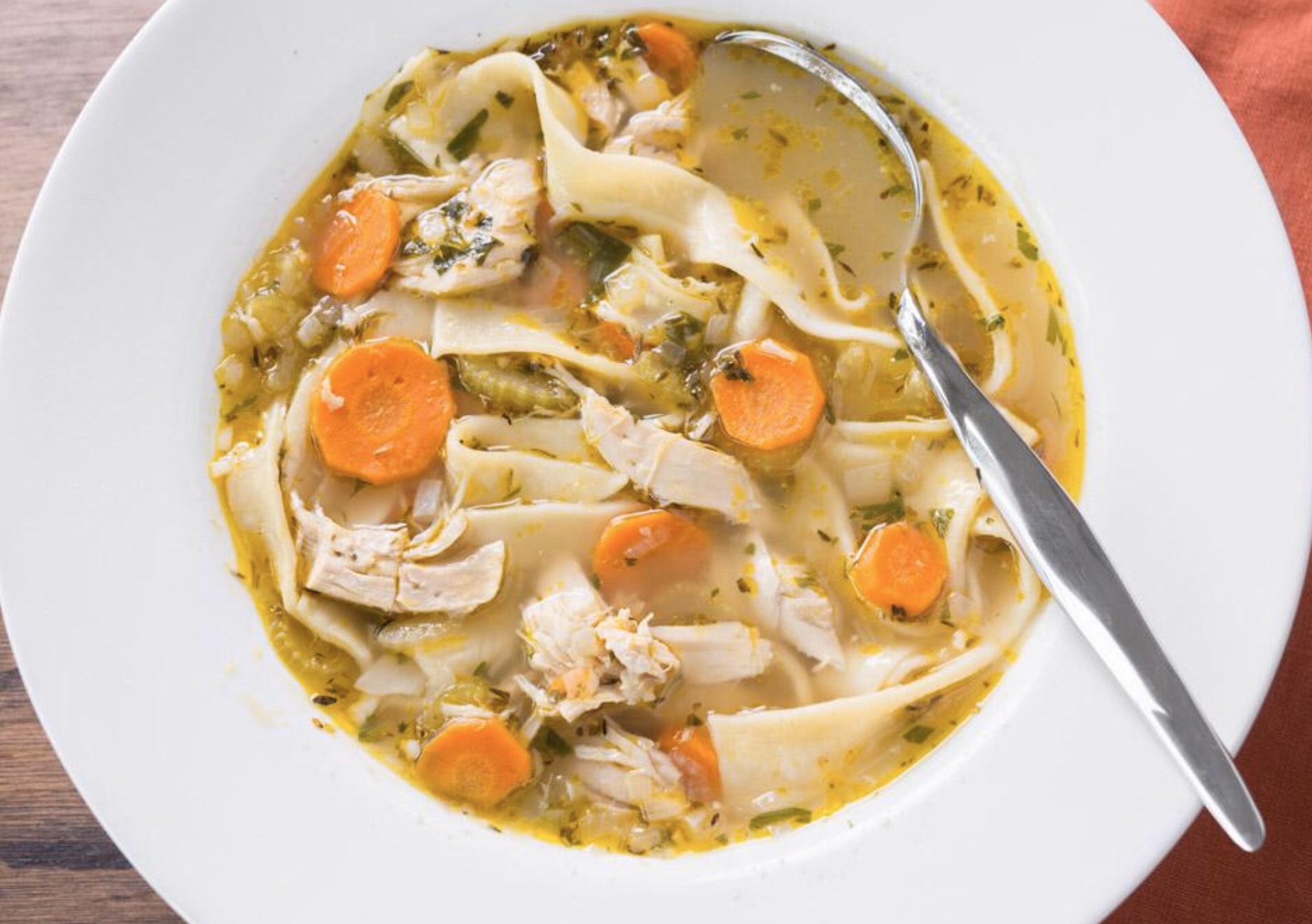 Order Chicken Noodle Soup food online from The Dugout store, Ossining on bringmethat.com