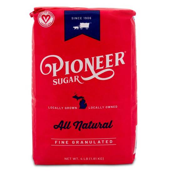 Order Pioneer All Natural Finely Granulated Sugar food online from Exxon Food Mart store, Port Huron on bringmethat.com
