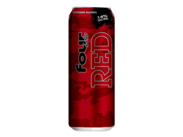 Order Four Loko Red - 25oz Can food online from S H Liquor Market store, Los Angeles on bringmethat.com