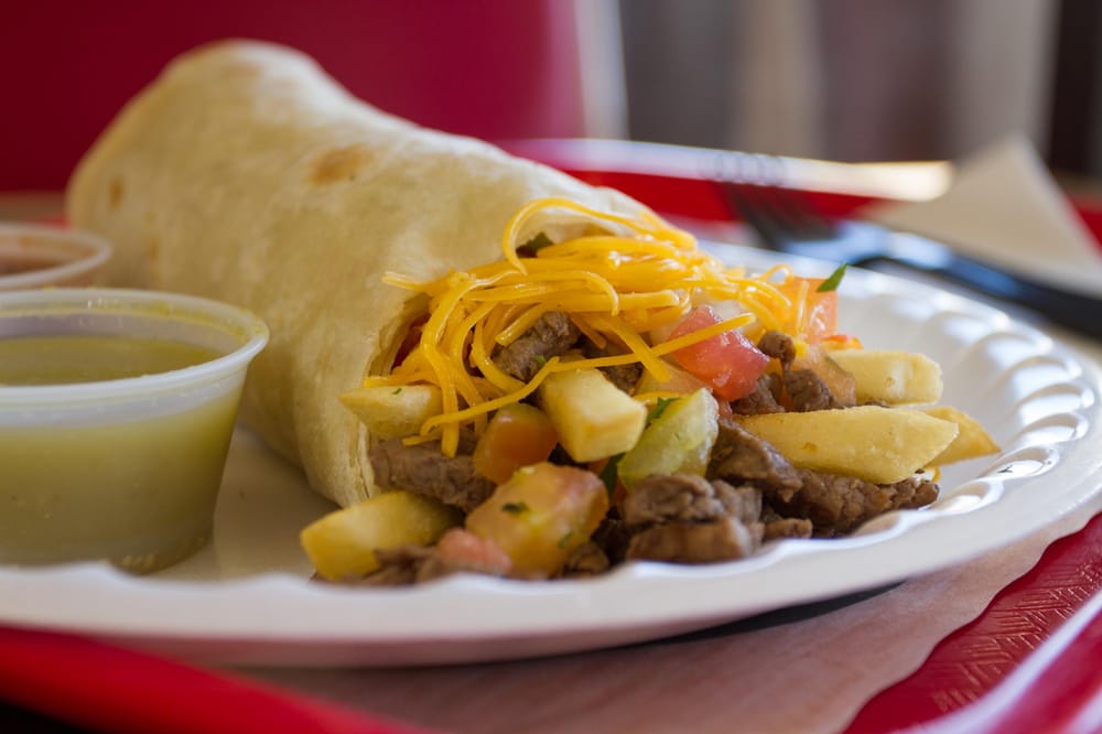 Order Steak, Egg and Cheese Breakfast Burrito food online from Diego Mexican Food store, Yuma on bringmethat.com