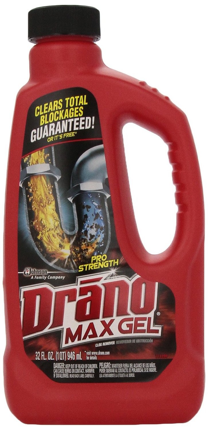 Order Drano Max Gel Clog Remover, Pro Strength - 32 fl oz food online from Rite Aid store, CORNING on bringmethat.com
