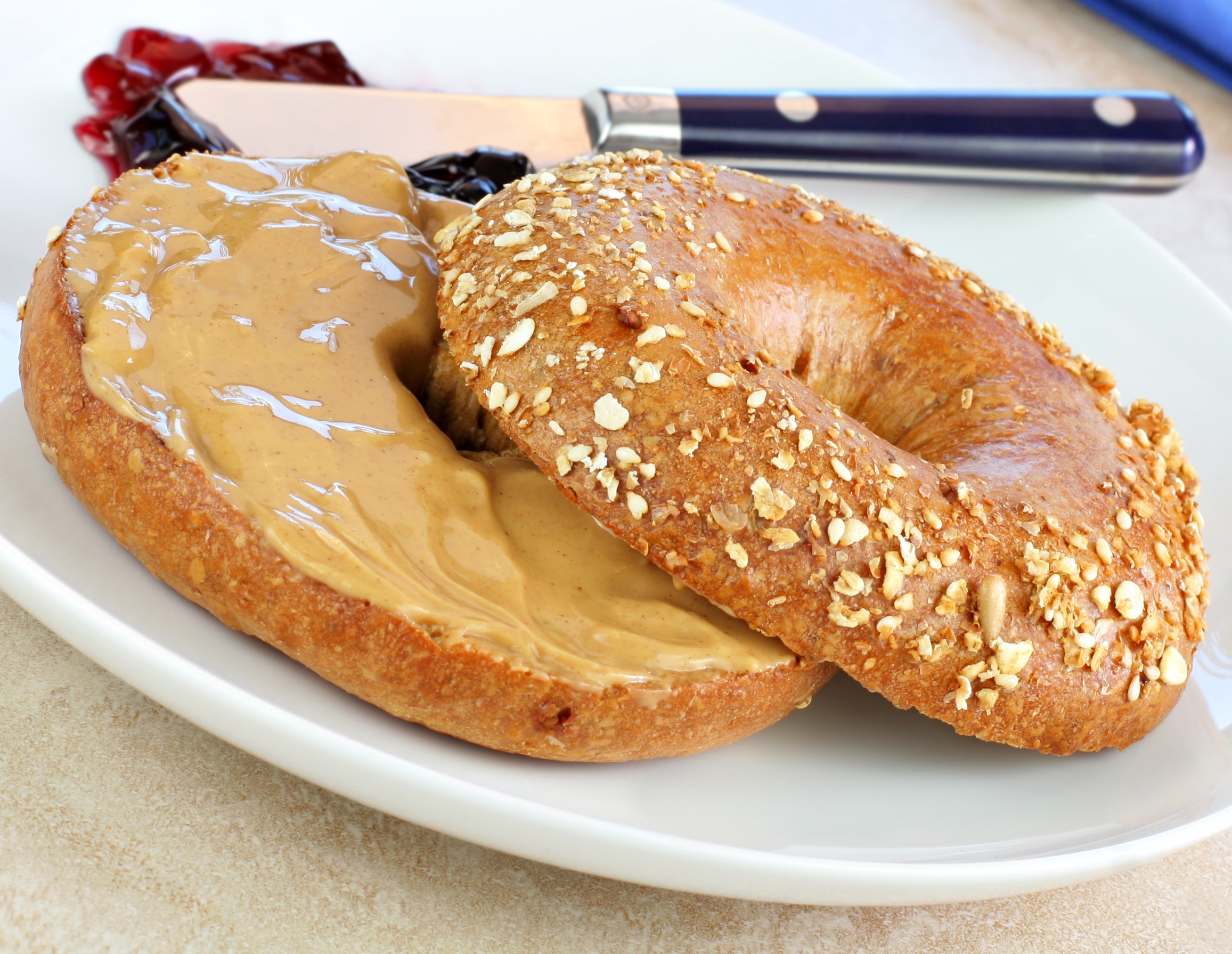 Order Bagel & Peanut Butter  food online from Jackson Hole store, Englewood on bringmethat.com