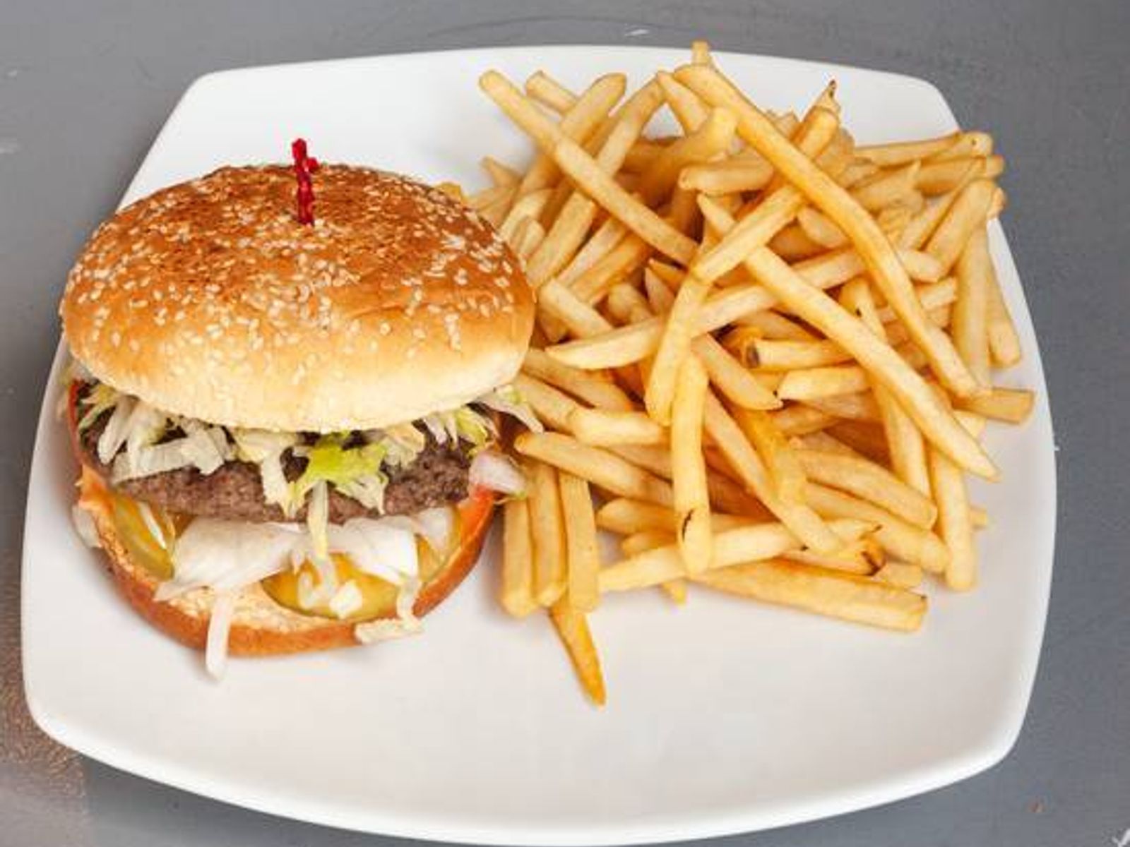Order Beef Burger food online from Shalom Grill store, Los Angeles on bringmethat.com