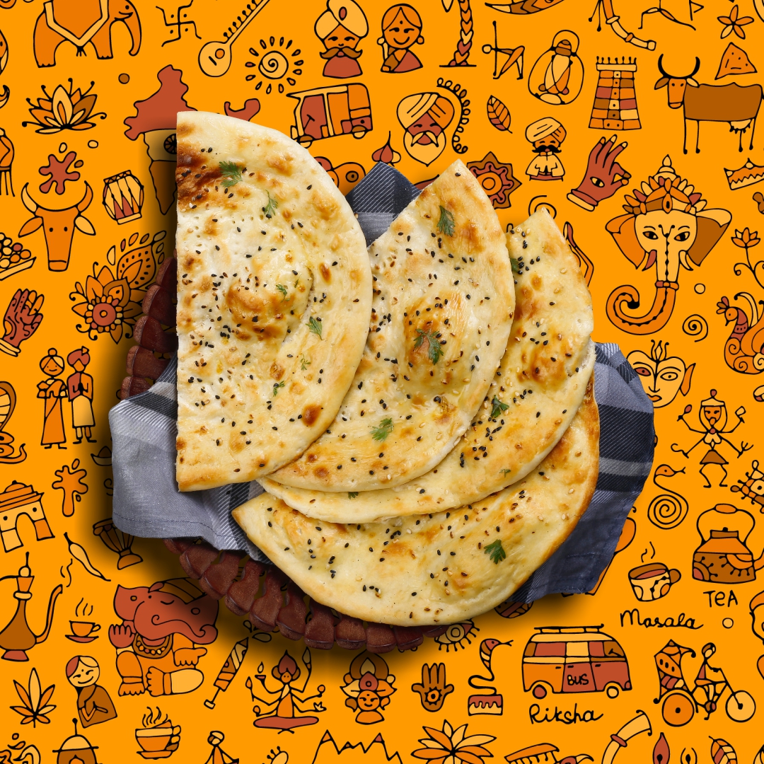 Order Cheese Naan food online from Gunpowder Cafe store, Baltimore on bringmethat.com