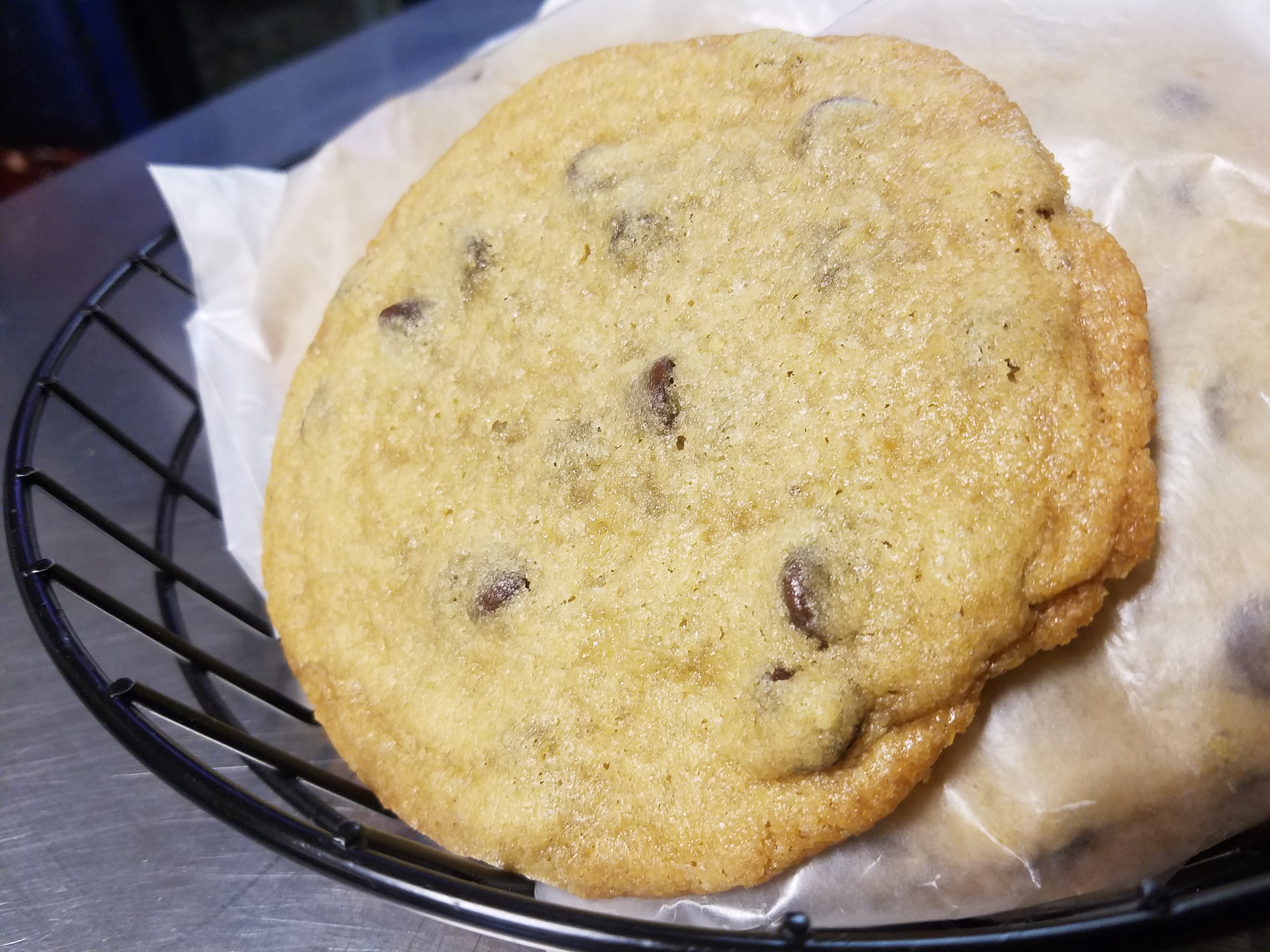 Order Chocolate Chip Cookie food online from Vespa's Pizza store, Essex on bringmethat.com