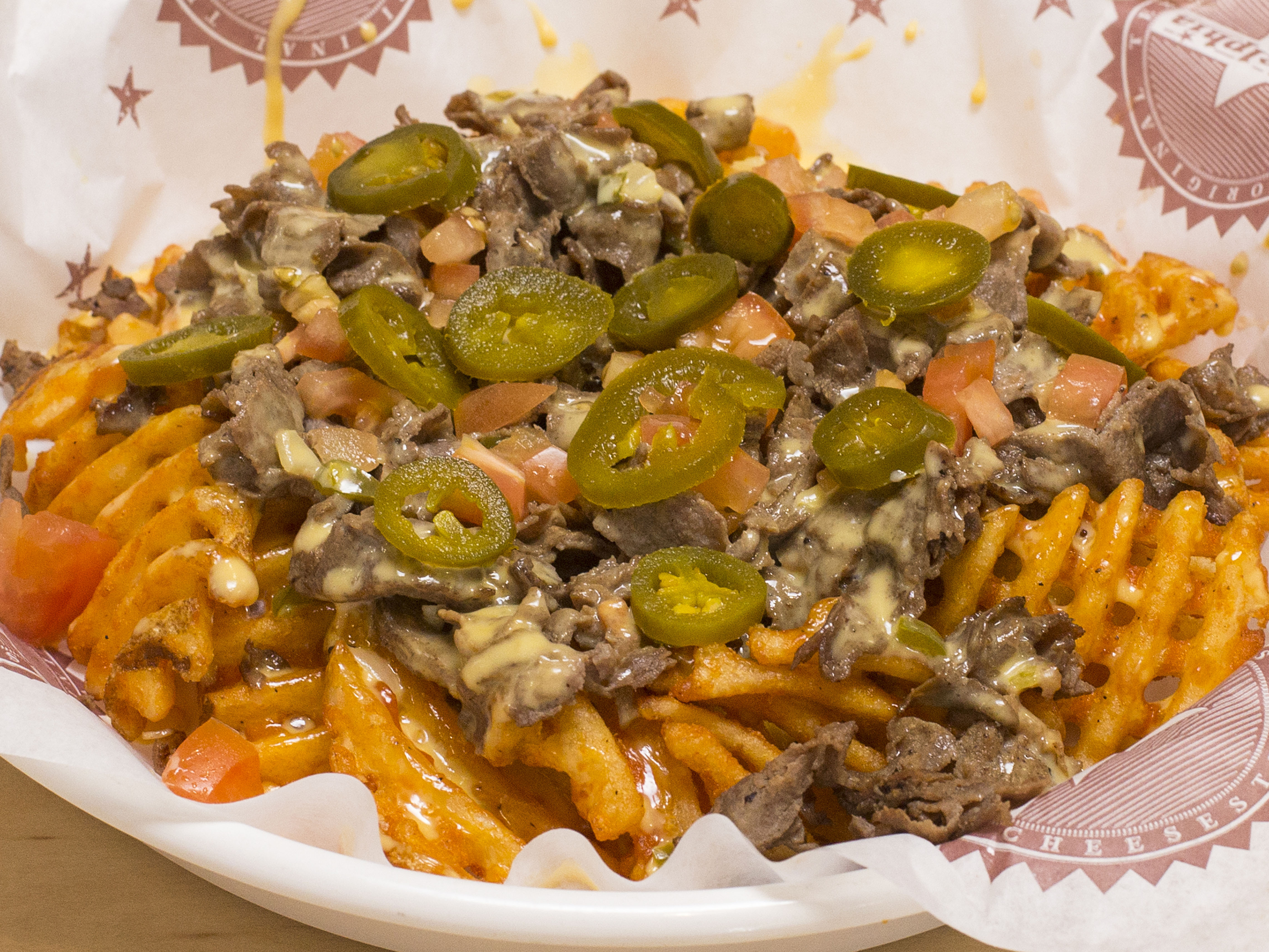 Order Famous Philly Cheese Fries food online from Texadelphia store, Dallas on bringmethat.com