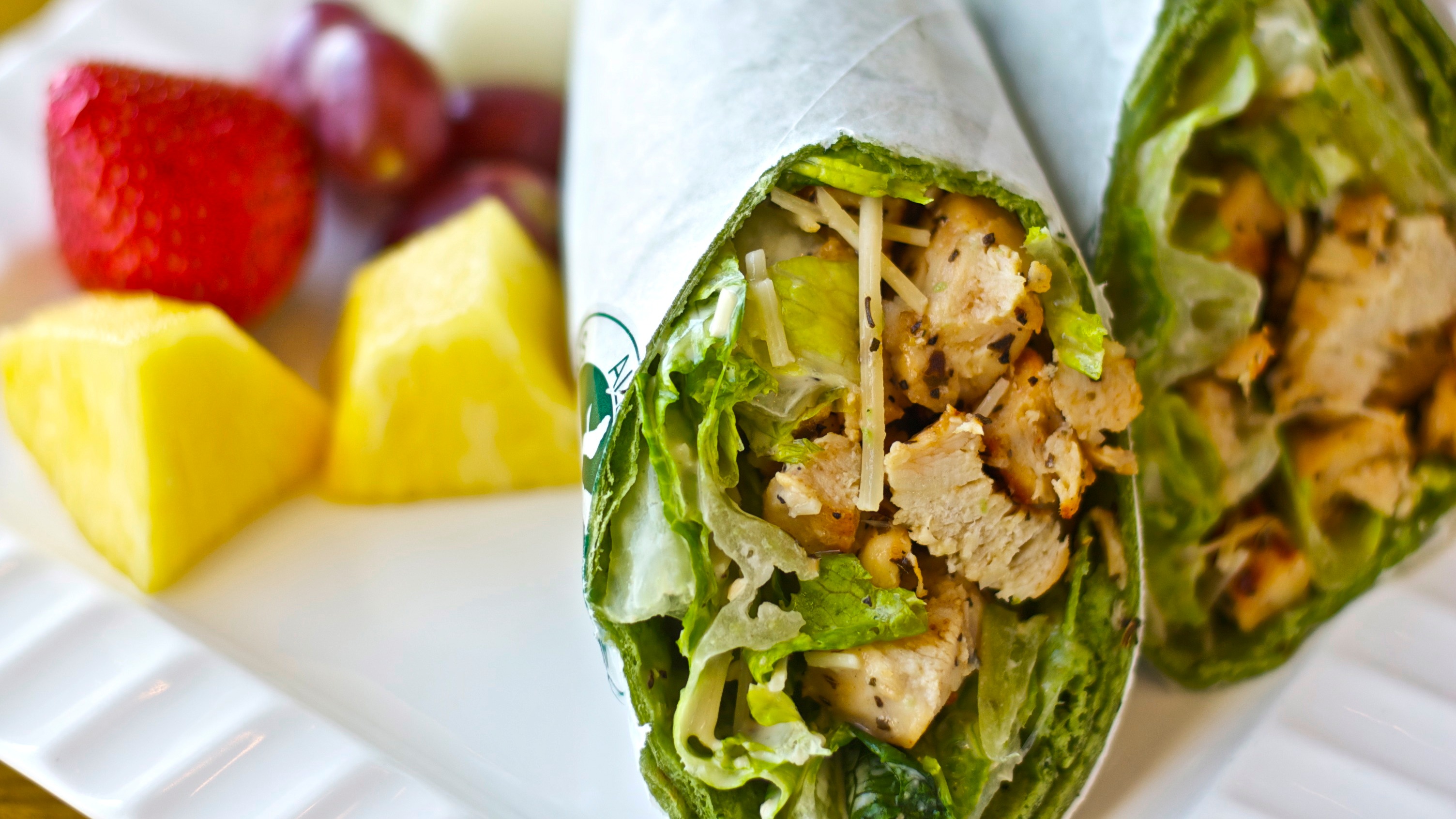 Order Chicken Caesar Wrap food online from All About Cha store, Edmond on bringmethat.com