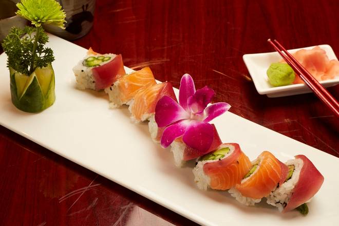 Order Happy Roll food online from Kyoto Japanese Steakhouse store, Royal Oak on bringmethat.com