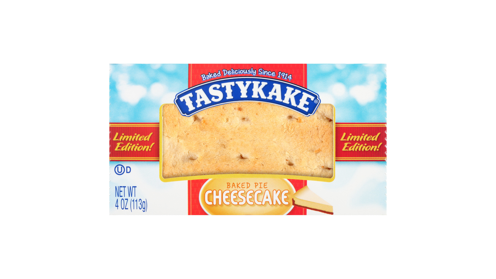 Order TastyKake® Cheesecake Baked Pie 4 oz. Box food online from Lula Convenience Store store, Evesham on bringmethat.com