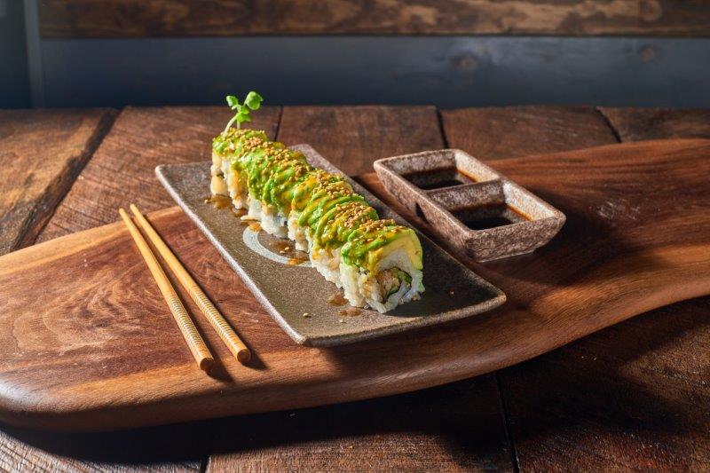 Order Caterpillar Special Roll food online from Rocket Sushi store, San Francisco on bringmethat.com