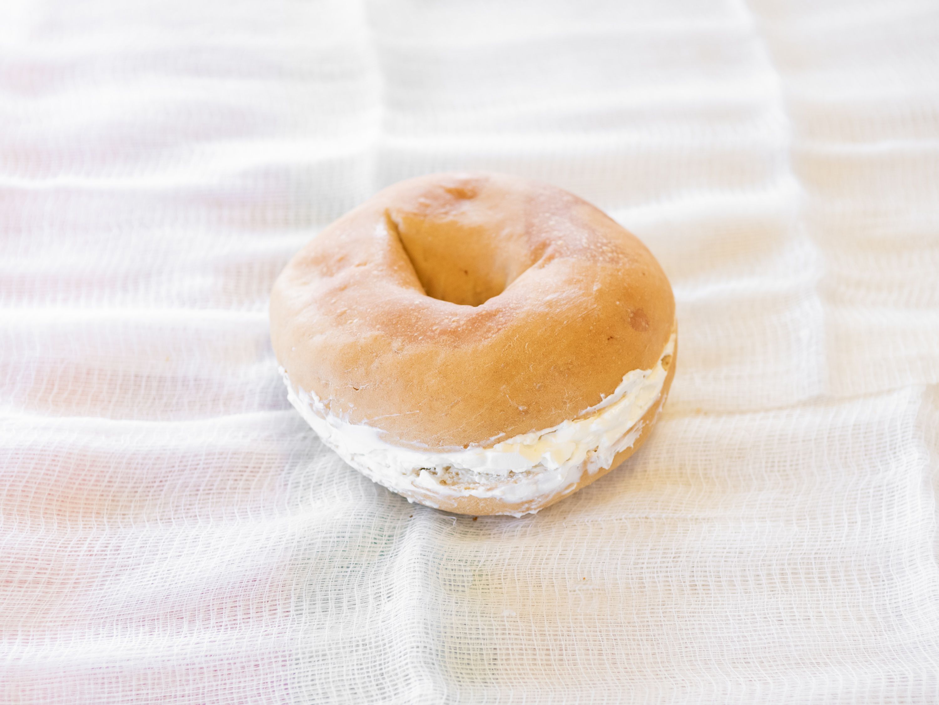 Order Bagel with Cream Cheese food online from Bosa Donuts store, Tempe on bringmethat.com