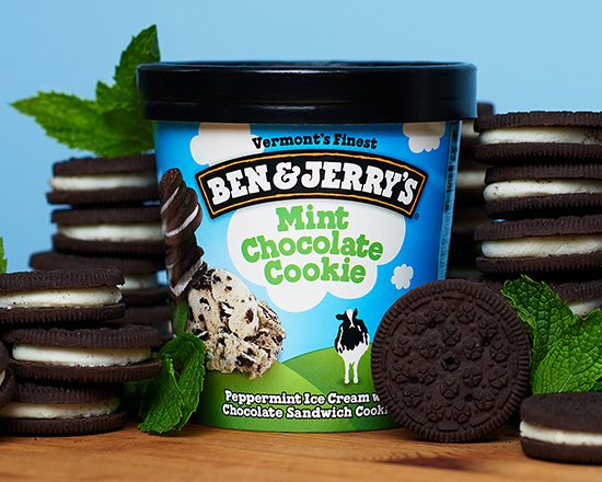 Order Mint Chocolate Cookie food online from Ben & Jerry's Ice Cream store, San Francisco on bringmethat.com