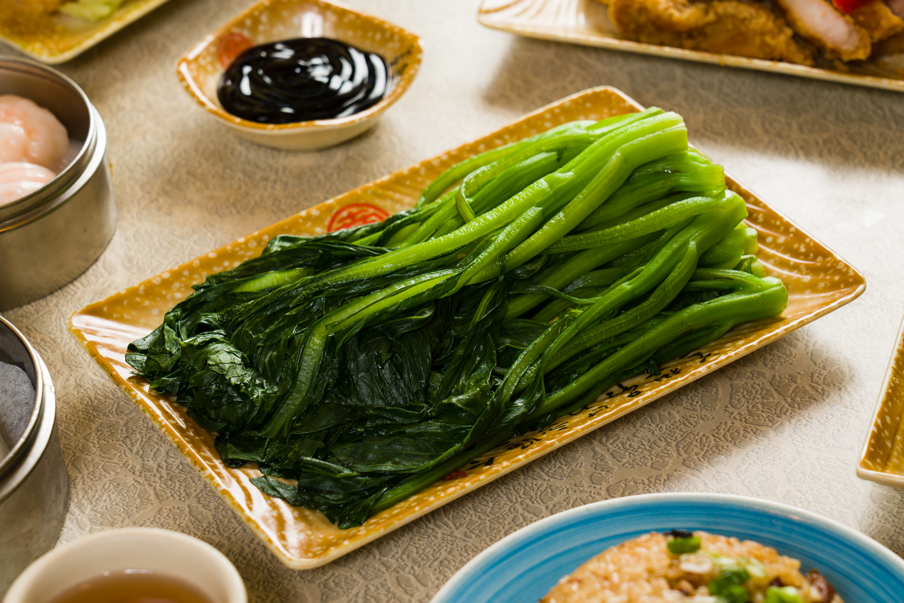 Order Chinese Greens with Oyster Sauce food online from Nom Wah Nolita store, New York on bringmethat.com