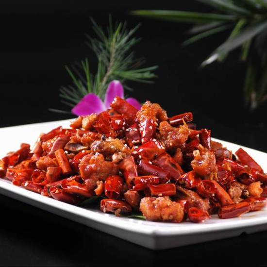 Order Chongqing Diced Chicken with Chili Pepper重庆辣子鸡 food online from Chuanyu Fusion store, Oklahoma City on bringmethat.com